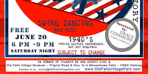 USO Themed Concert and Dance by Command Performance Big Band