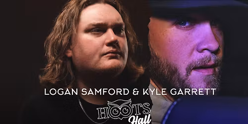 Logan Samford with guest Kyle Garrett , LIVE @HOOTS HALL Friday, Dec 26