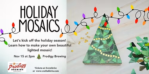 DIY Holiday Mosaics 
