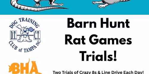 Barn Hunt Rat Games Trials!