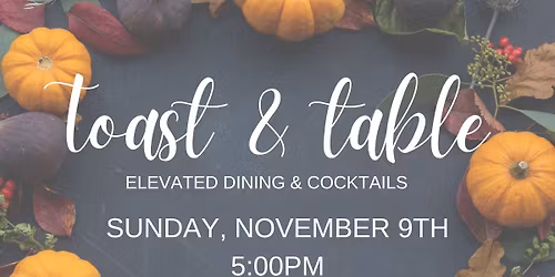 Toast & Table