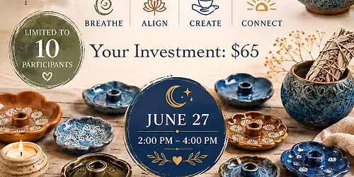 Sacred Creation w. Mindful Pottery by Dodie