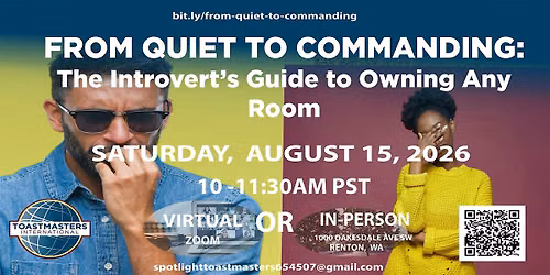 From Quiet to Commanding: The Introvert's Guide to OWN any room