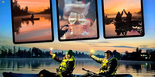 Primer amanecer 2026 en kayak