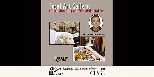 Travel Sketching and Visual Notetaking with Scott Henderson