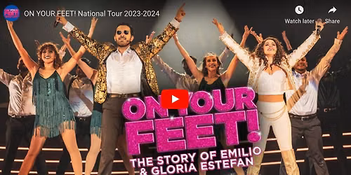 On Your Feet! The Story of Emilio and Gloria Estefan at Argyle Theatre at Babylon Village
