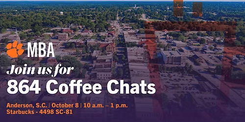 Clemson MBA Coffee Chats | Anderson