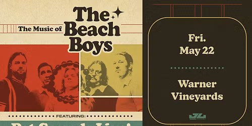 The Music of The Beach Boys featuring Pet Sounds Live at Warner Vineyards