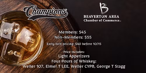 Flight Night a Whiskey Tasting Event