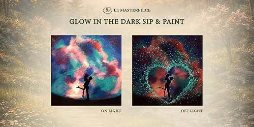 Sip and Paint (Glow in the Dark): Sweet Couple