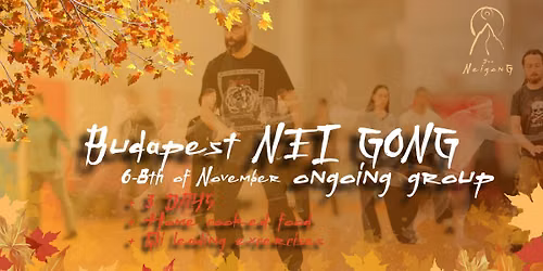 Nei gong | Qi gong event in Budapest | 3 days | November 2026