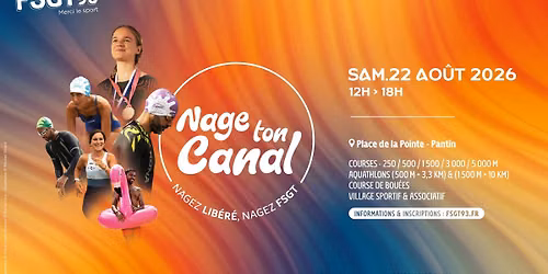 Nage ton Canal 2026