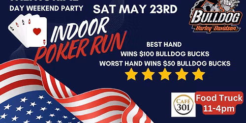 Indoor Poker Run