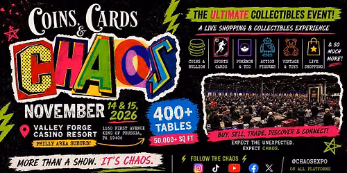 Coins, Cards & Chaos: A Live Shopping & Collectibles Experience