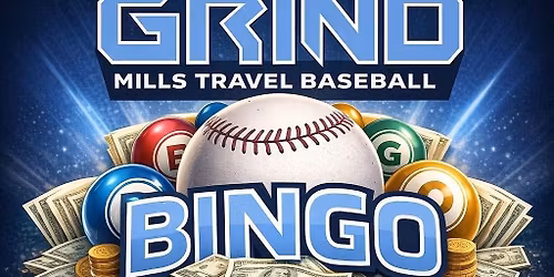 Grind Baseball Mills Cash Bingo