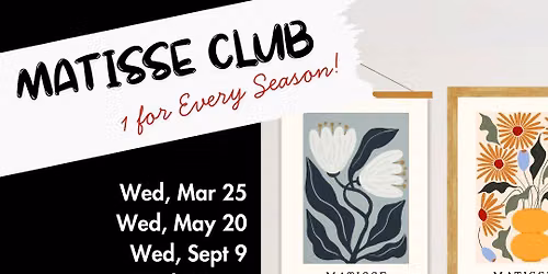 \ud83c\udfa8\u2728 2026 Matisse Club! \ud83c\udfa8\u2728