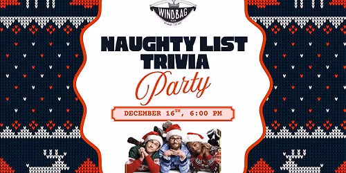 Naughty List Trivia | Ugly Sweater Party