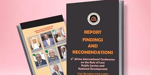 5TH AFRICA INTERNATIONAL CONFERENCE ON THE RULE OF LAW, PUBLIC SERVICE AND NATIONAL DEVELOPMENT