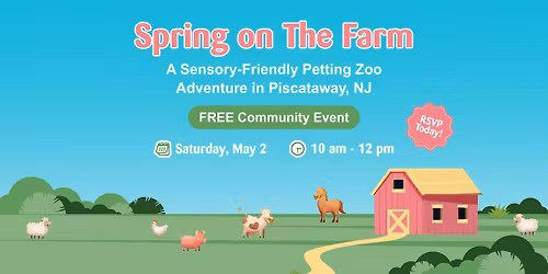 FREE Sensory-Friendly Petting Zoo in Piscataway!