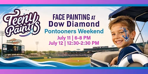 Pontooners Weekend Face Painting