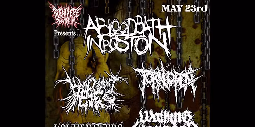 A Blood Bath in Boston \/ Torn Open \/ Walking Wounded \/ Dead in my Eyes \/ Loveletters @ No Class