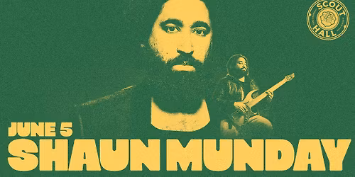 Shaun Munday at Scout Hall