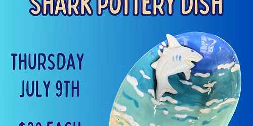 Shark Pottery Bowl