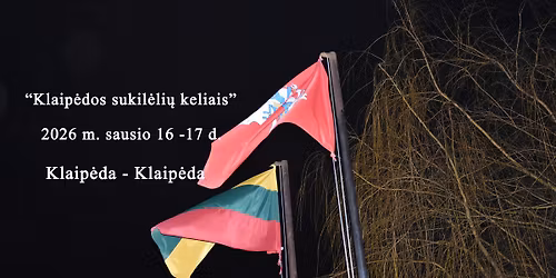 Tradicinis 25 - asis naktinis \u017eygis "Klaip\u0117dos sukil\u0117li\u0173 keliais"