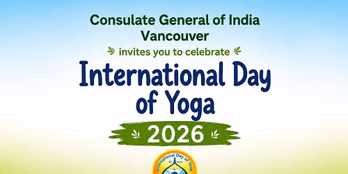 International Day of Yoga 2026 - Vancouver, BC