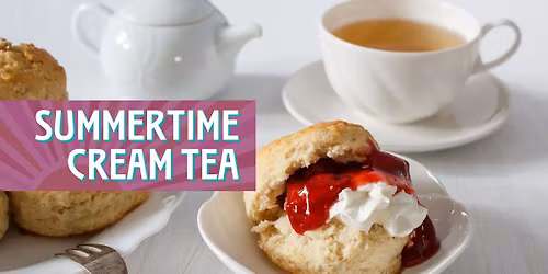 NEW! Summertime Cream Tea at McDougall Cottage