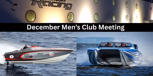 December Men's Club Meeting