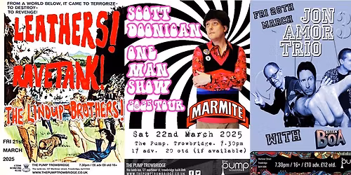 The Pump Present... Gaz Brookfield + Heartwork