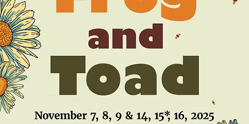 🍪 Oh, Yeah! Cookie Company x Champlin Park Theater – Sweet Support for “A Year With Frog & Toad” 🎭