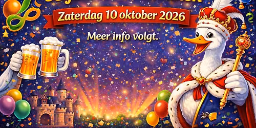 \ud83c\udf89 Jubileumfeest \u2013 CV De Zotte Zwanen 55 jaar \ud83c\udf89