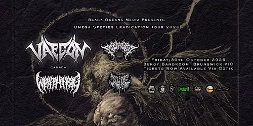 Vaegon (Canada - Tech Death) w\/ Writhing + Trepacide + Slime Dimension