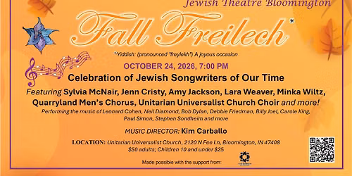 Celebration of Jewish Songwriters of Our Time