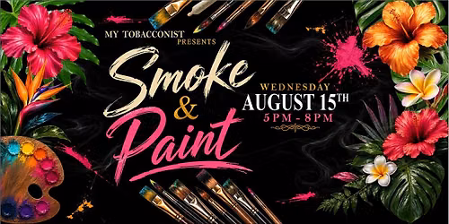 Smoke & Paint at My Tobacconist | A Creative Evening Out