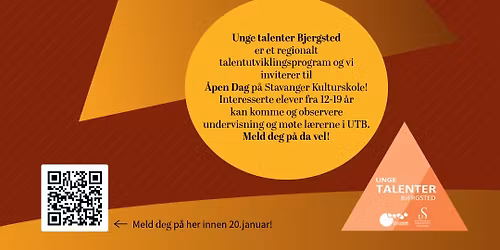 \u00c5pen Dag p\u00e5 Unge talenter Bjergsted