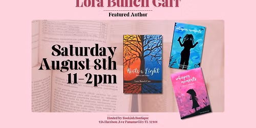 Lora Bunch Carr Book Signing!