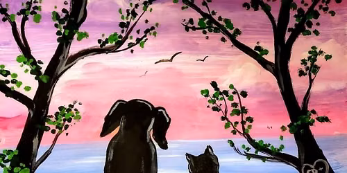 Sip & Paint with Chris Davis for Walking with Memphis Rescue