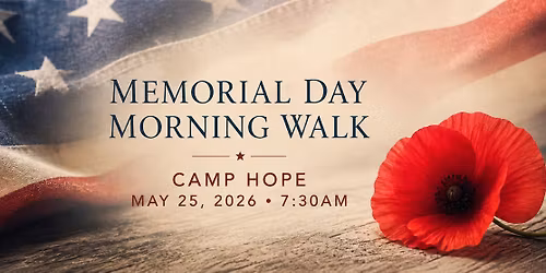 Memorial Day Morning Walk