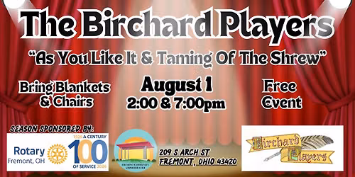 The Birchard Players "As You Like It & Taming of the Shrew"