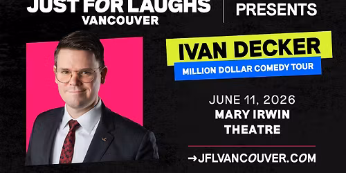 Ivan Decker @ Mary Irwin Theatre in Kelowna