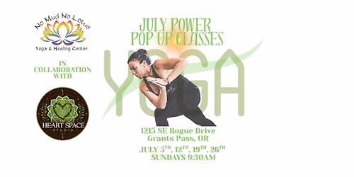 July Power Pop Up Classes
