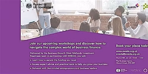 Discover West Midlands Funding Landscape I & A Session at SWEDA