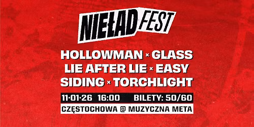 NIE\u0141AD FEST #1 | 11.01.26 | CZ\u0118STOCHOWA | Muzyczna Meta