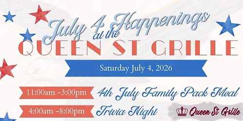 July 4th at the Queen St. Grille 