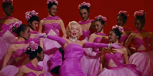 GENTLEMEN PREFER BLONDES - Marilyn Monroe 100 p\u00e5 Bio Roy
