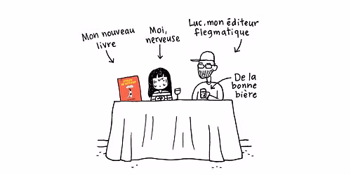 Lancement de STRIPS AU KETCHUP d'Iris Boudreau