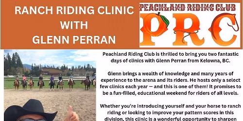 Ranch Riding Clinic with Glenn Perran